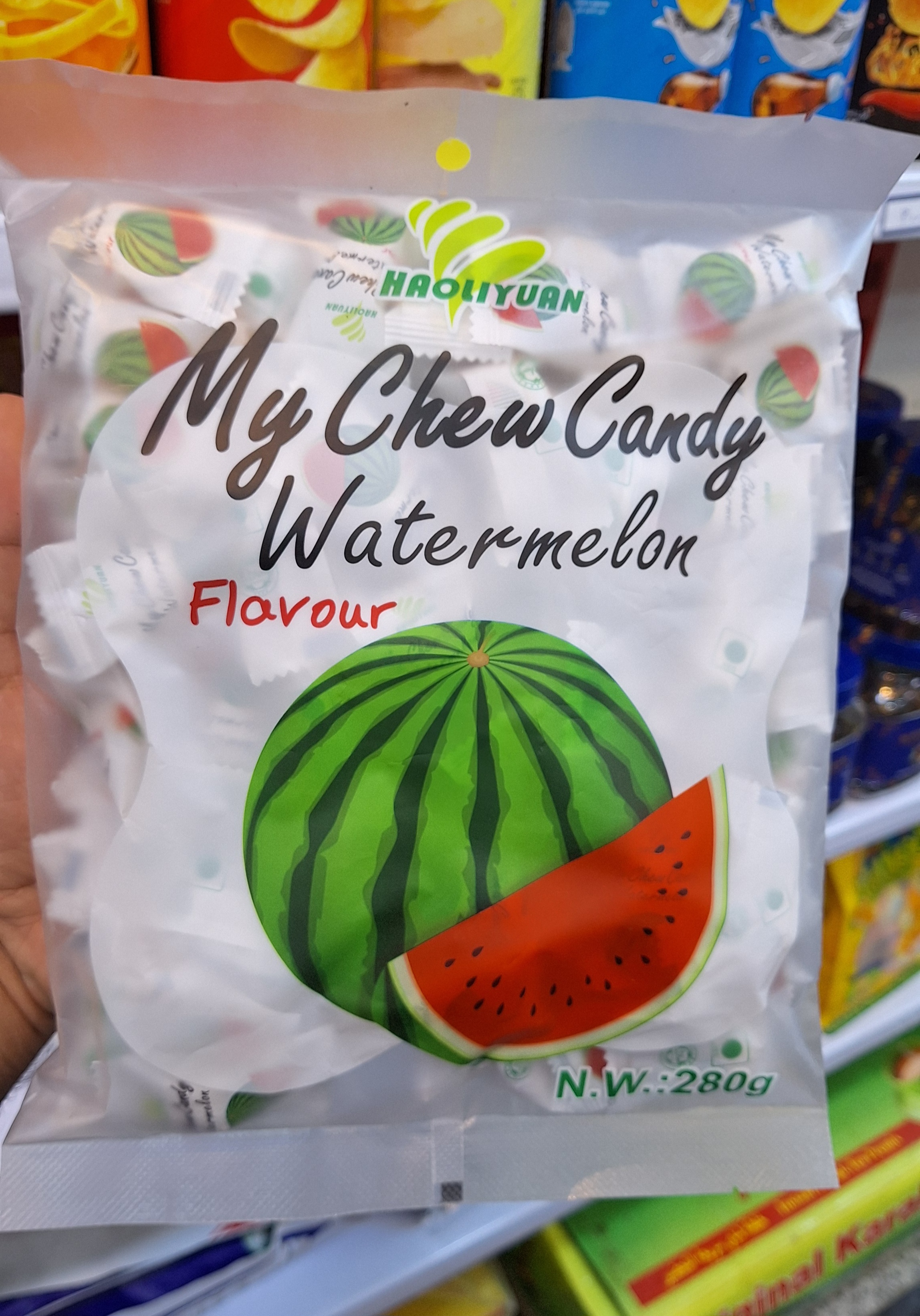 تافی پاستیلی هاولی یوان با طعم هندوانه ۲۸۰ گرمی