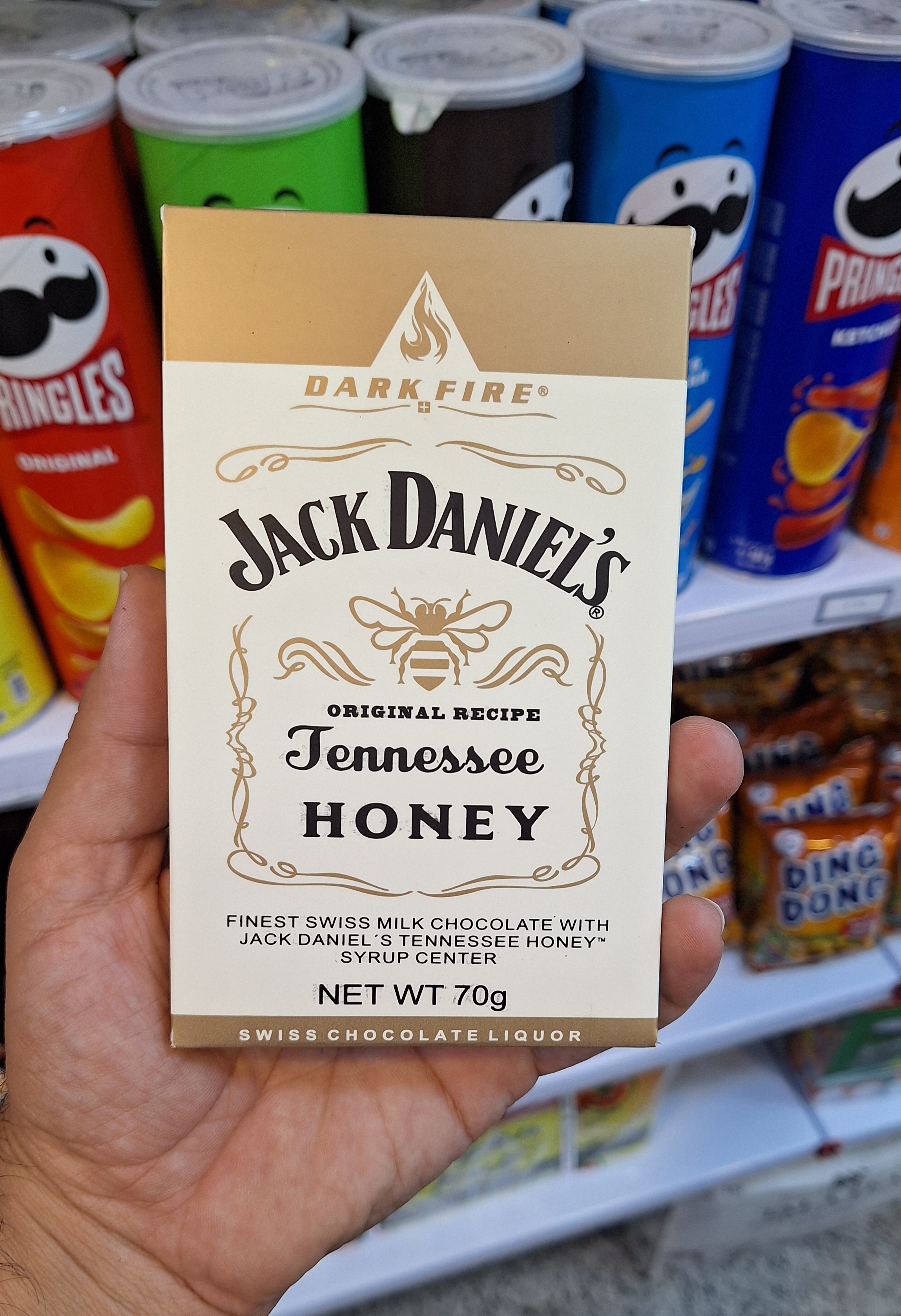 شکلات کاکائو جک دنیلز فایر عسلی